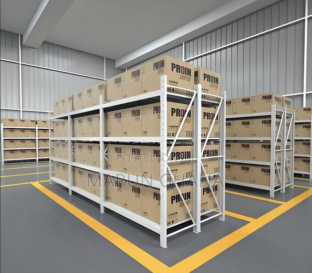 Metal Warehouse Storage Shelves Racks 300 Kg