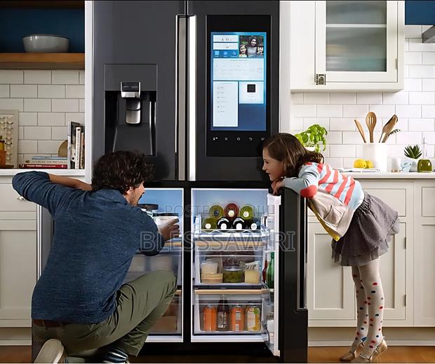 Samsung French Door Fridge With Hub Touchscreen LCD and Wifi photo 3