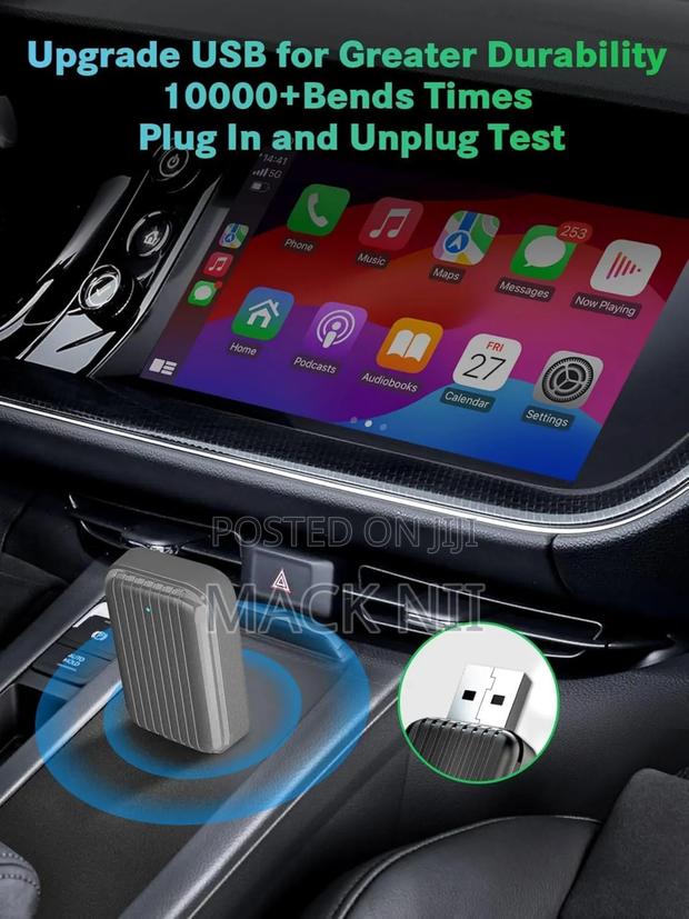 2025 Upgraded Wireless Carplay Adapter Uk, 2-in-1 for Carplay/ photo 7