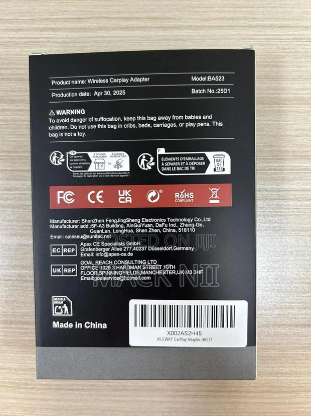 2025 Upgraded Wireless Carplay Adapter Uk, 2-in-1 for Carplay/ photo 8