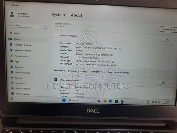 Laptop Dell Vostro 13 5370 16GB Intel Core I5 SSD 256GB photo 5