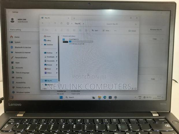 Laptop Lenovo ThinkPad T470s 8GB Intel Core I5 SSD 256GB photo 8