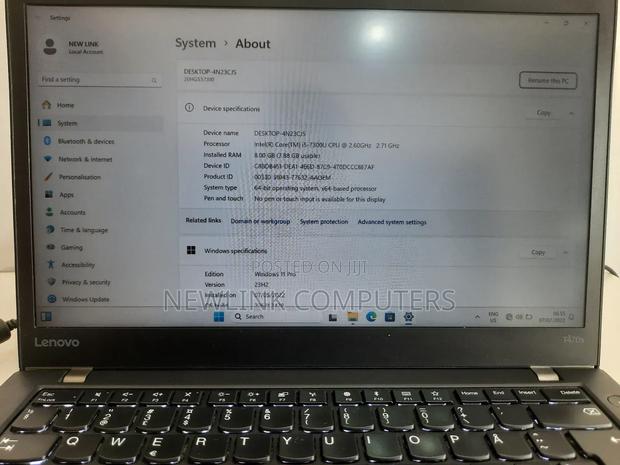 Laptop Lenovo ThinkPad T470s 8GB Intel Core I5 SSD 256GB photo 9