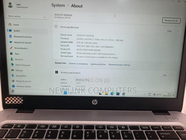 Laptop HP EliteBook 840 G4 8GB Intel Core I7 SSD 256GB photo 7