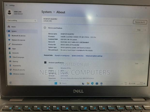 Laptop Dell Latitude 5290 8GB Intel Core I5 SSD 256GB photo 4