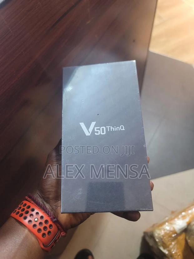 New LG V50 ThinQ 128 GB Black