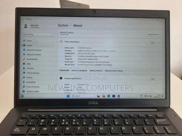 Laptop Dell Latitude 7480 8GB Intel Core I5 SSD 256GB photo 6