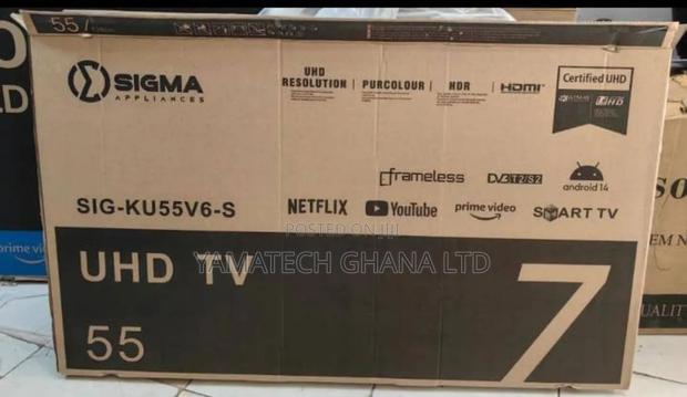 Sigma 55 Inche Smart 4k Uhd Tv With Bluetooth
