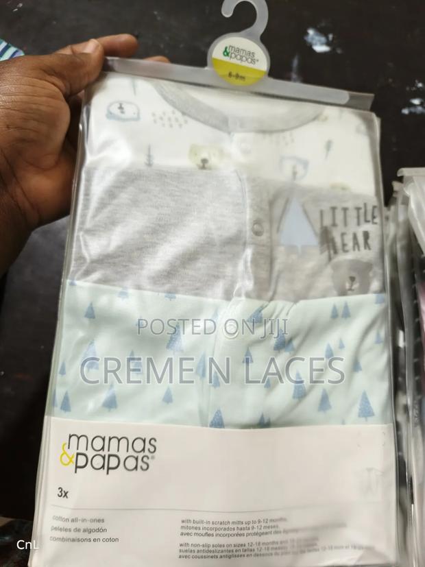 3 Pieces Sleep Suit Mamas Papas 6-9mths photo 2