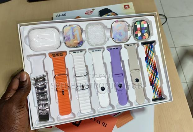 Ai-60 Suit ( 2 Smart Watches + 1 Airpod + 7 Straps) photo 2