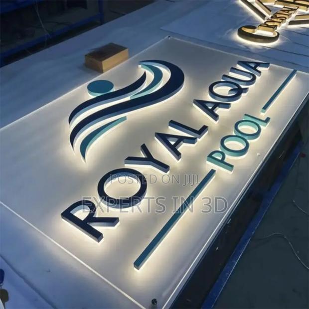 3d Signage/Signboard/ Name Placement