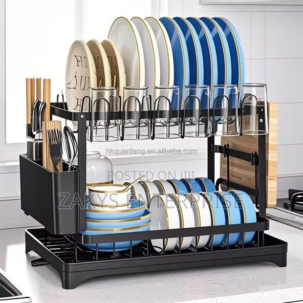 Metallic Non Stick Dish Rack photo 2
