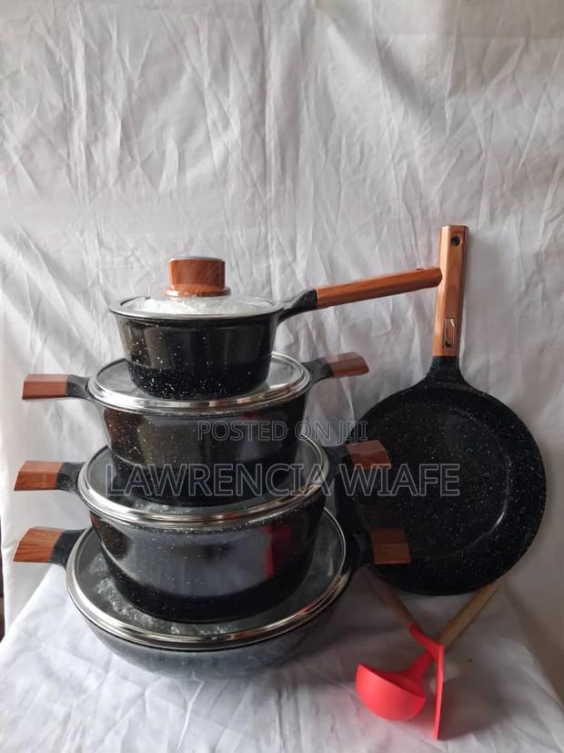 9pcs Nonstick Cookware Set