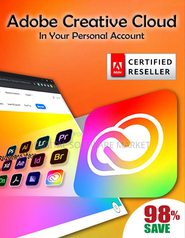 Adobe Creative Cloud Individual All Apps – 1 Year Redeem Code · Photo 2