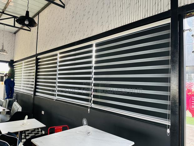 Black Block-Out Blinds/ 90% Block-Out Curtain Blinds