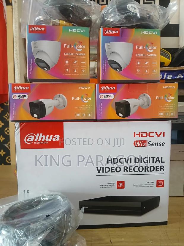CCTV Kit (4 Channel) Full Coloured [2mp] photo 2