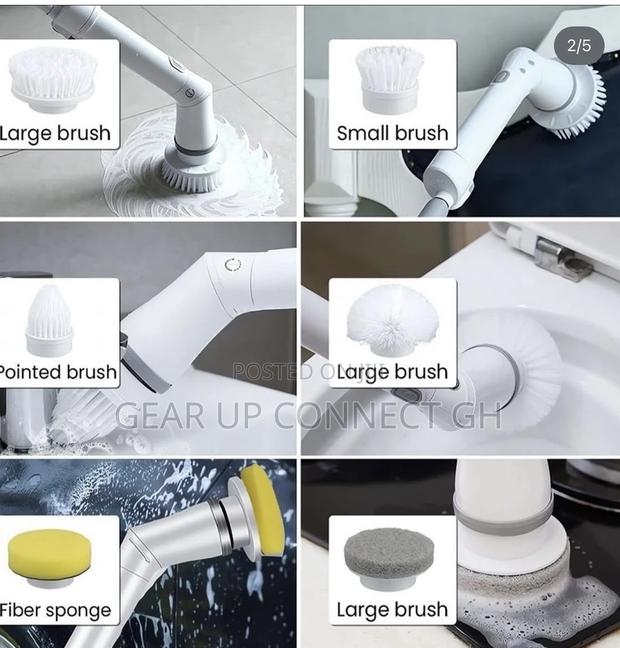 6in1 Rotating Spin Scrubbing Brush · Photo 2