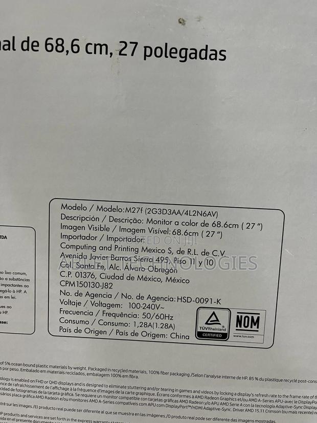 Hp M27f Monitor photo 5