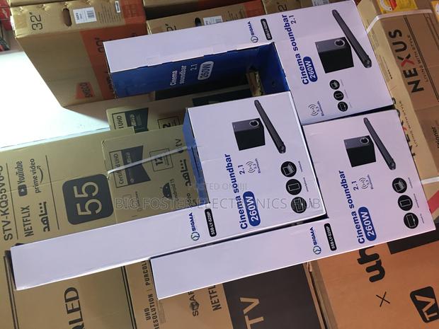 Newly Opened,- Sigma 260 Watts ~Cinema Sound Bar With Bluetooth