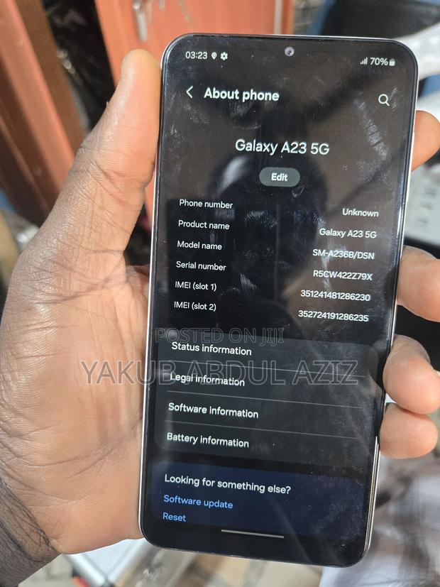 Samsung Galaxy A23 5G 64 GB White photo 4