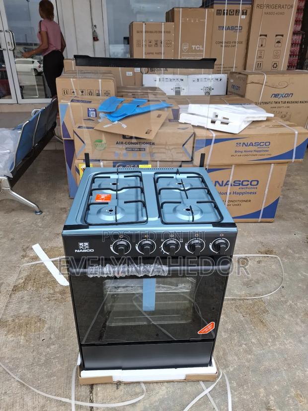 Oven and Grill Nasco Gas Cooker 4 Burners Brand New Available photo 2