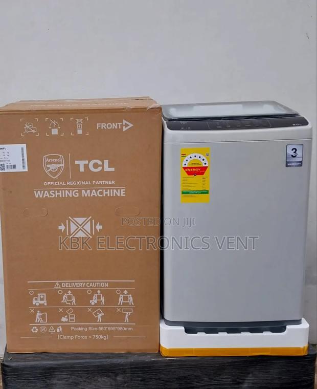 Tcl 8kg Top Load Full Automatic Washing Machine photo 2
