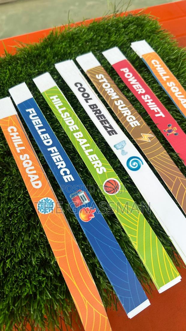 Vip Access Custom Designer Wristbands - Fast 24hr Print