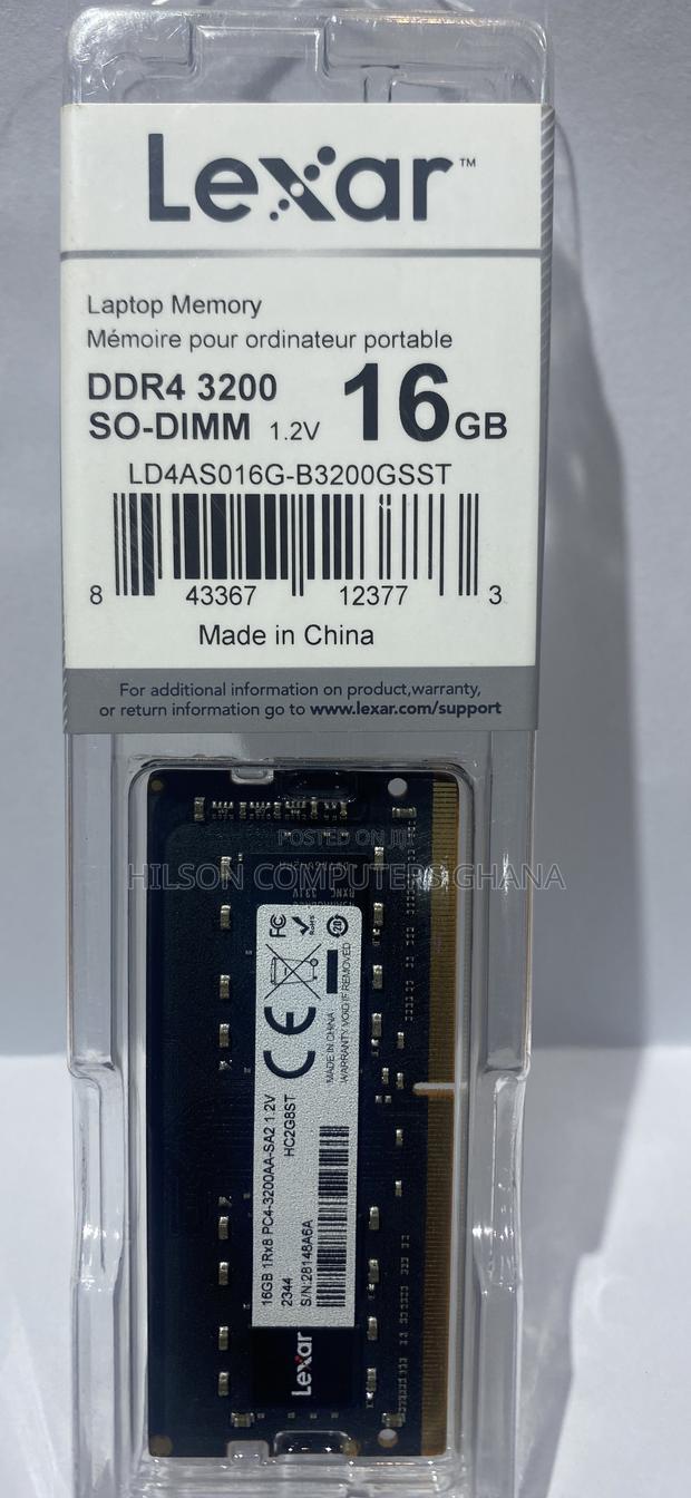 Lexar 16gb Ddr4-3200 Sodimm Laptop Memory photo 2