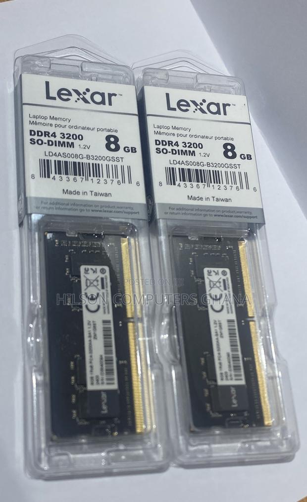 Lexar 8gb Ram Ddr4-3200 Sodimm Laptop Memory photo 2