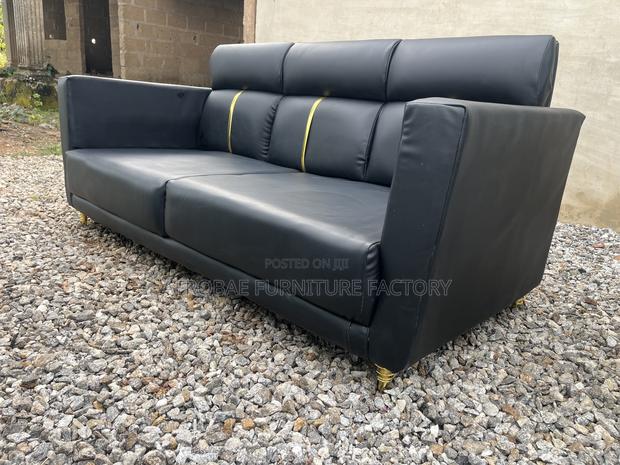 Excellent 3in1 for Luxury Home Quality Black Leather · Photo 4