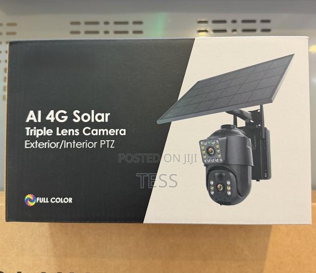 Solar 4g Sim Camera Dual Lens 6mp Full Color 2 Way Audio · Photo 3