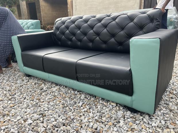 Quality 3in1 Leather Sofa Chair ( Delivery Before Payment) · Photo 3