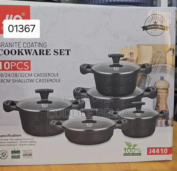 01367 -Jlo 10pcs Cookware J4410