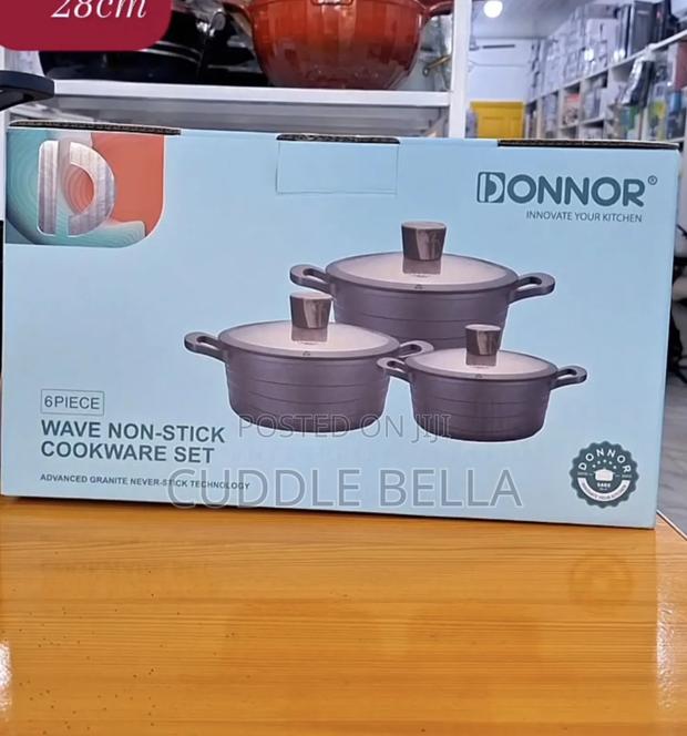 01368 -3 Set Donnor Cookware Blue Box