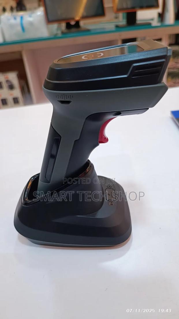 2d Handheld Wireless + Bluetooth Barcode Qr Code Scanner + Charge Base photo 2