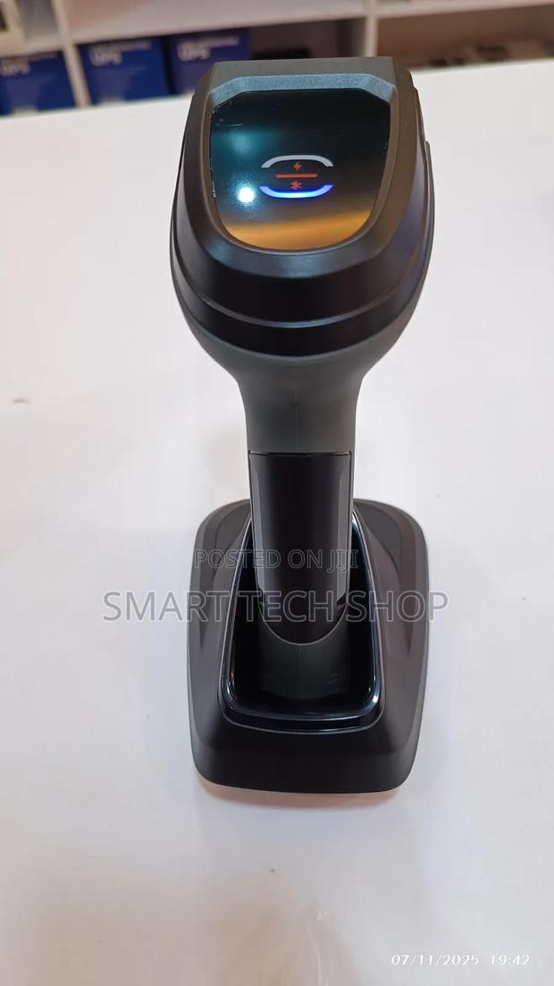 2d Handheld Wireless + Bluetooth Barcode Qr Code Scanner + Charge Base photo 3