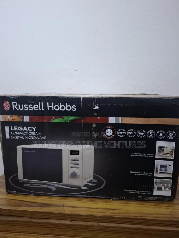 20.L Russell Hobbs Digital Legacy Cream Microwave From Uk photo 2