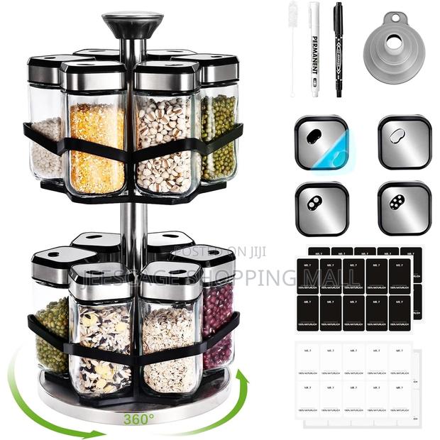 360•Revolving Spice Rack Set 100ml