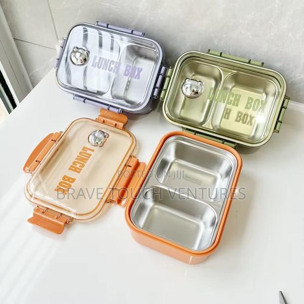 Stainless Steel Microwave Safe Lunch Box · Photo 3