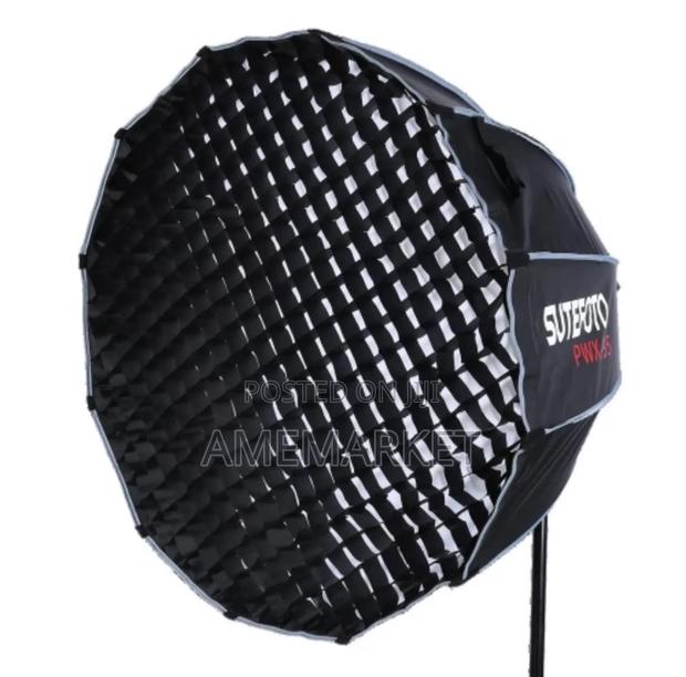 Sutefoto PWX- 95cm Softbox Speedlite Umbrella Honeycomb Grid Flash photo 2