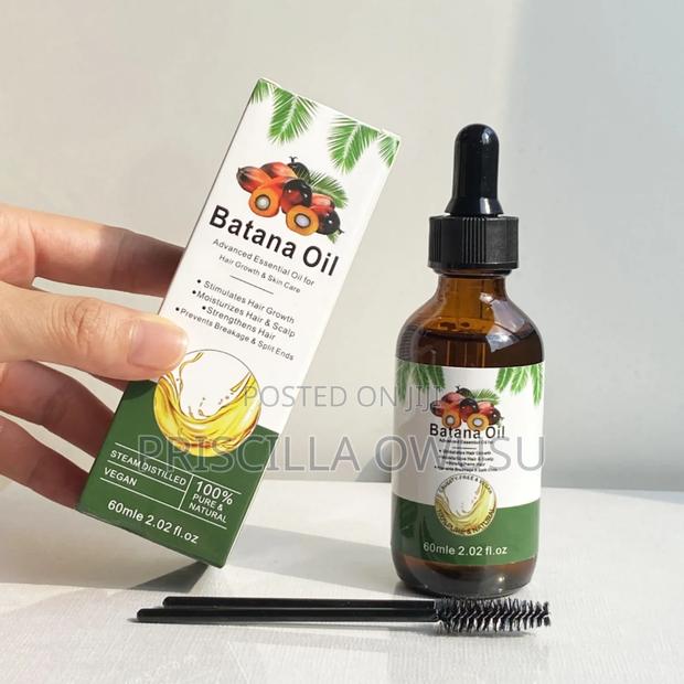 100% Pure Batana Oil for Hair Growth and Skin Care