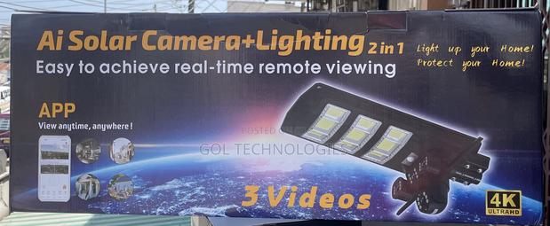 Solar Camera 4g 3 Lens Street Light 450w · Photo 4