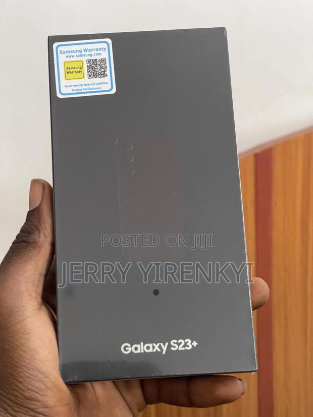 New Samsung Galaxy S23+ 256 GB Black