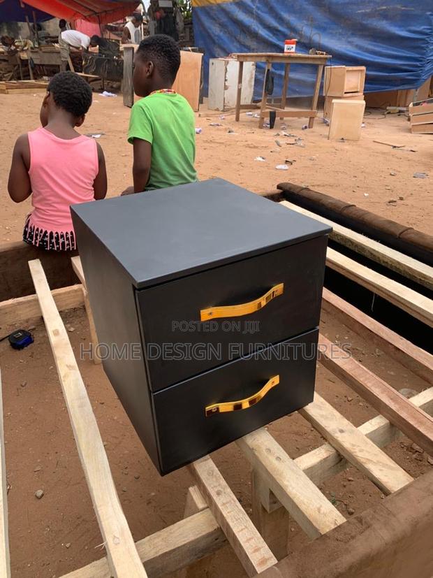 Black Leather Drawer