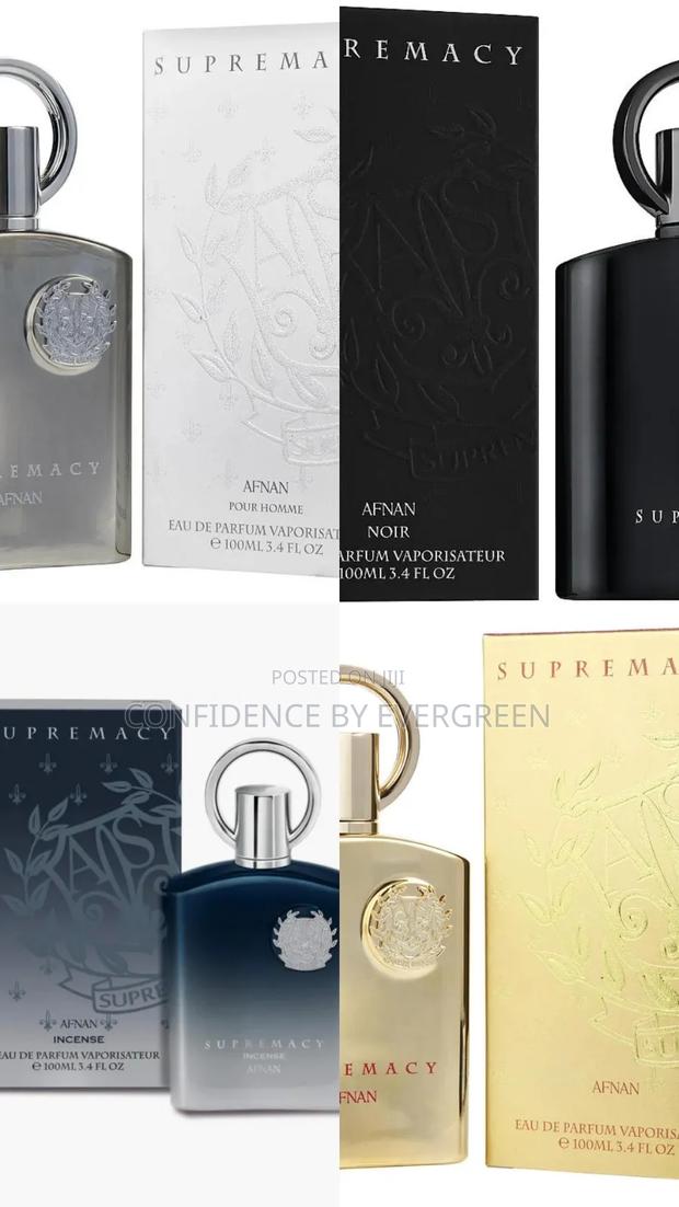 Supremacy by Afnan (Silver, Noir, Gold Incense)