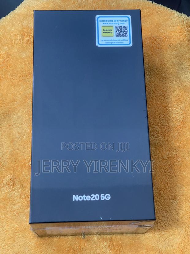 New Samsung Galaxy Note 20 256 GB Black