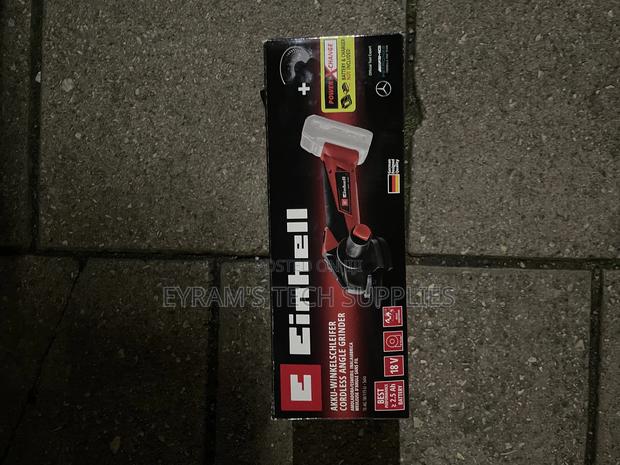 Einhell Cordless Angle Grinder + Battery + Charger photo 6