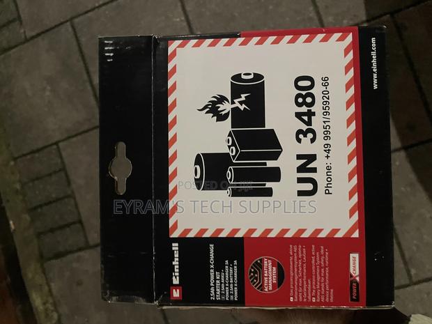 Einhell Cordless Angle Grinder + Battery + Charger photo 3