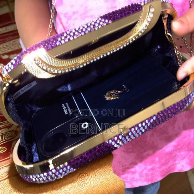 Purple Glam Clutch – Perfect for Parties Events photo 2