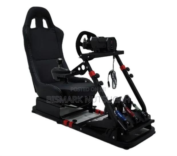 Foldable Racing Gaming Stimulator Cockpit Seat